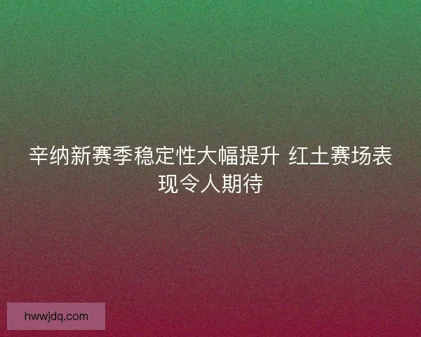 辛纳新赛季稳定性大幅提升 红土赛场表现令人期待 辛纳新赛季稳定性大幅提升 红土赛场表现令人期待